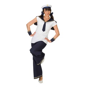 Kostýmy pro dospělé - Karnevalový kostým Námořnice