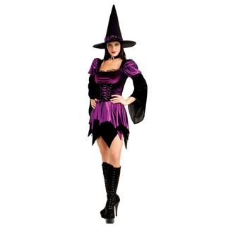 Kostýmy pro dospělé - Karnevalový kostým Sexy Witch