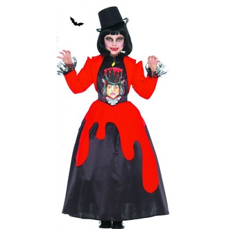 Kostýmy pro děti - dětský kostým Vampírka