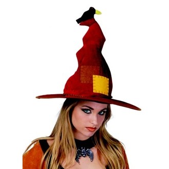 Klobouky - čepice - čelenky - Čarodějnický klobouk Fergie