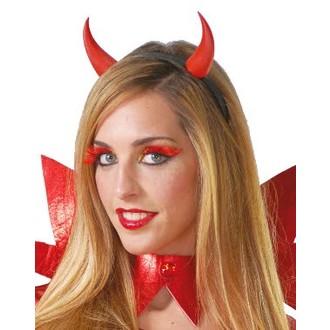 Čert - Mikuláš - Anděl - Rohy čert - čertí rohy plastové