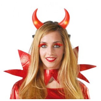 Čert - Mikuláš - Anděl - Svítící rohy čert