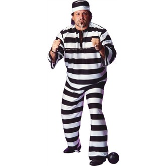 Kostýmy pro dospělé - kostým Vězeň