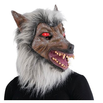 Masky - Škrabošky - maska vlka