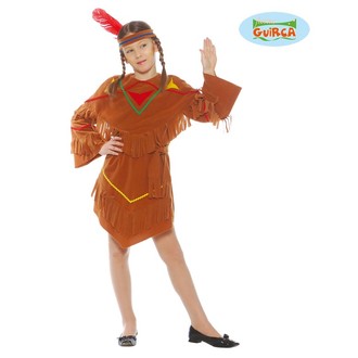 Kostýmy pro děti - dětský kostým indiánky