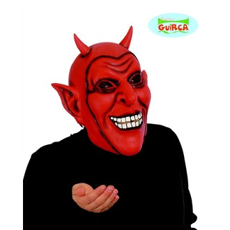 Čert - Mikuláš - Anděl - maska čerta