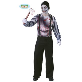 Kostýmy pro dospělé - kostým zombie zabiják - Halloween
