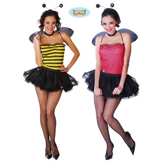 Kostýmy pro dospělé - kostým sexy včelka 2 v 1