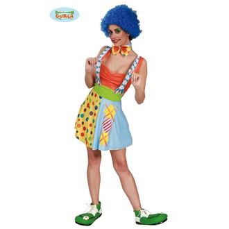 Kostýmy pro dospělé - Dámský kostým klaun
