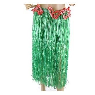 Havajské sukně - věnce - Hawai sukně zelená