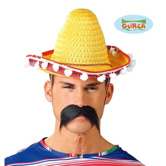 Klobouky - čepice - čelenky - Mexický klobouk 33cm