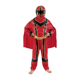 Kostýmy pro děti - Power Rangers červený boxset