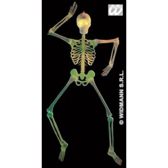 Halloween - dekorace Halloween - velká svítící smrtka -1,5 metru