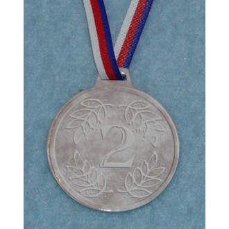 Zábavné předměty - Medaile Stříbrná