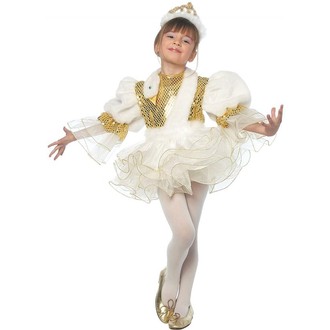 Kostýmy pro děti - Dětský kostým Labuť