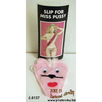 Zábavné předměty - Kalhotky Kočka