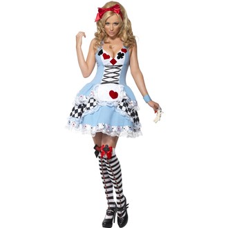 Kostýmy pro dospělé - Dámský kostým Sexy Miss Wonderland
