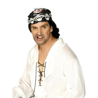 Klobouky - čepice - čelenky - Šátek Lebka a zkřížené hnáty