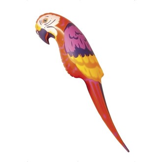 Doplňky na karneval - Nafukovací papoušek 115 cm