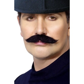 Doplňky na karneval - Knír Londýnský policista