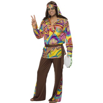 Kostýmy pro dospělé - Kostým Hippiesák