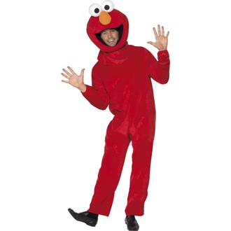 Kostýmy pro dospělé - Kostým Sesame street Elmo pro dospělé
