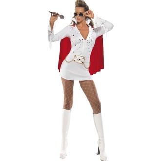 Kostýmy pro dospělé - Kostým Elvis dámský