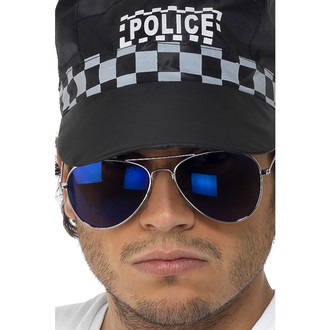 Doplňky na karneval - Brýle policista