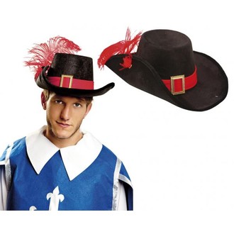 Klobouky - čepice - čelenky - Klobouk Mušketýr