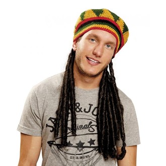 Klobouky - čepice - čelenky - Klobouk Čepice Rasta