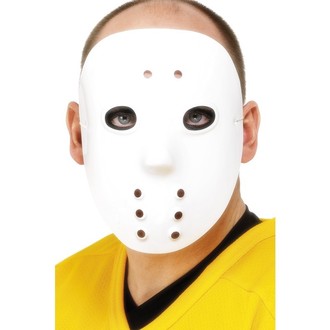 Masky - Škrabošky - Plastová maska Hokejová