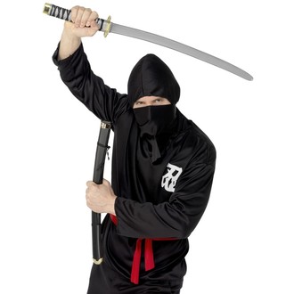 Doplňky na karneval - Meč a pochva Ninja 80 cm