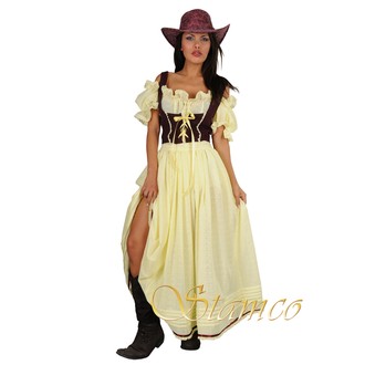 Kostýmy pro dospělé - Kostým Dívka ze saloonu