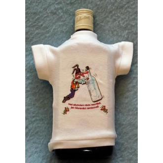 Zábavné předměty - Tričko na flašku Nad alkoholem nikdo n