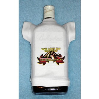 Zábavné předměty - Tričko na flašku Tuto láhev vám doporu