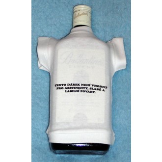 Zábavné předměty - Tričko na flašku Tento dárek není vhod