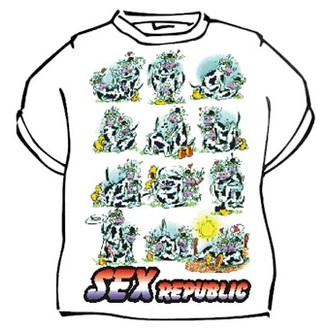 Zábavné předměty - Tričko Šukající kravičky