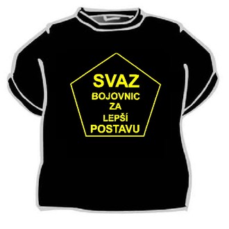 Zábavné předměty - Tričko Svaz bojovnic za lepší postavu