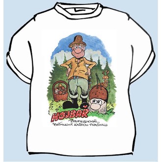 Zábavné předměty - Tričko Houbař profesionál