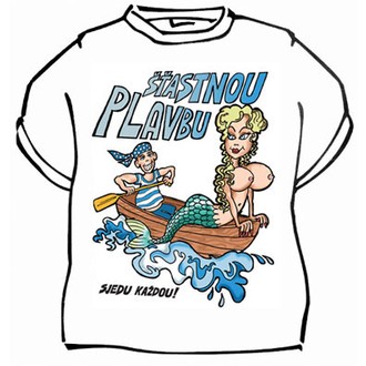 Zábavné předměty - Tričko Šťastnou plavbu
