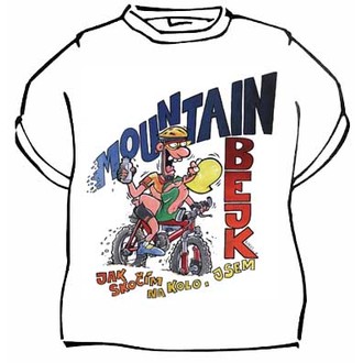 Zábavné předměty - Tričko Mountain bejk