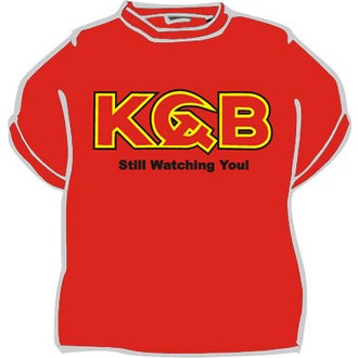 Zábavné předměty - Tričko KGB