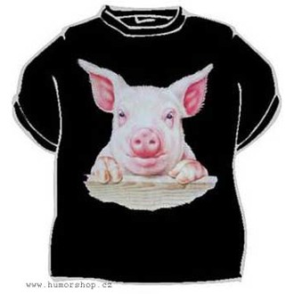 Zábavné předměty - Tričko Prasečí hlava