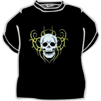 Zábavné předměty - Tričko Lebka