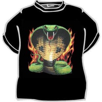 Zábavné předměty - Tričko Kobra v ohni