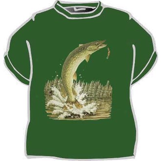 Zábavné předměty - Tričko Štika ve skoku