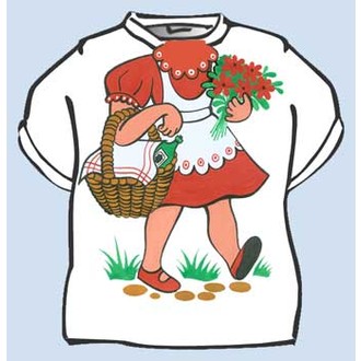 Zábavné předměty - Dětské tričko Karkulka