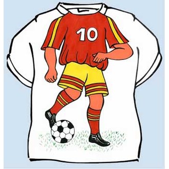 Zábavné předměty - Dětské tričko Fotbalista
