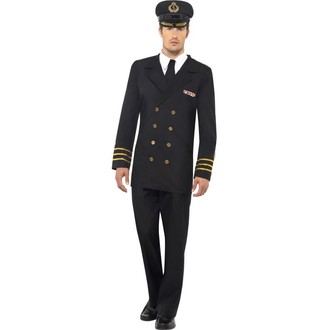 Párty dle tématu - Pánský kostým Navy officer