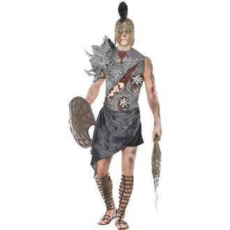 Halloween - Pánský kostým Zombie gladiátor